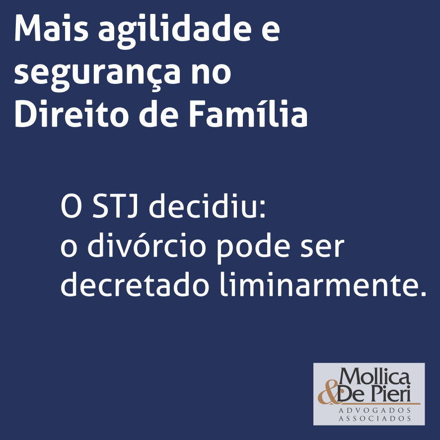Divorcio pode ser decretado por liminar