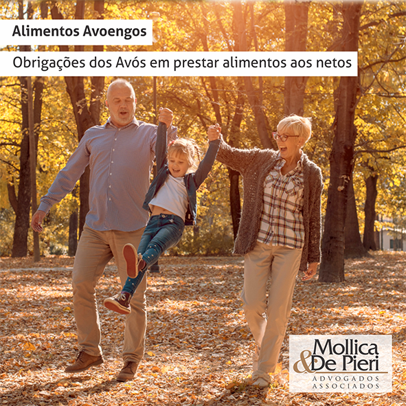 Obrigações dos Avós em prestar alimentos aos netos